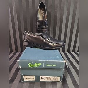 Minor Scuff & Footbed Damage Florsheim Men US 10.5 Extra Wide Riva Slip On Shoes